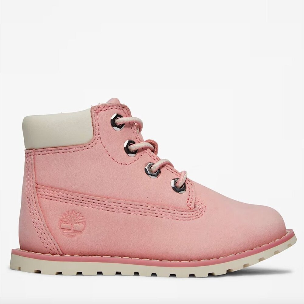 NWT Timberland Toddler Pokey Pine Boot Light Pink Nubuck Size 10